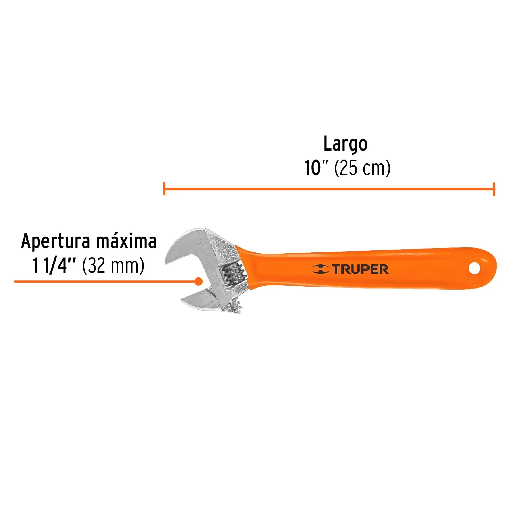 Llave ajustable (perico) 10' - Image 4